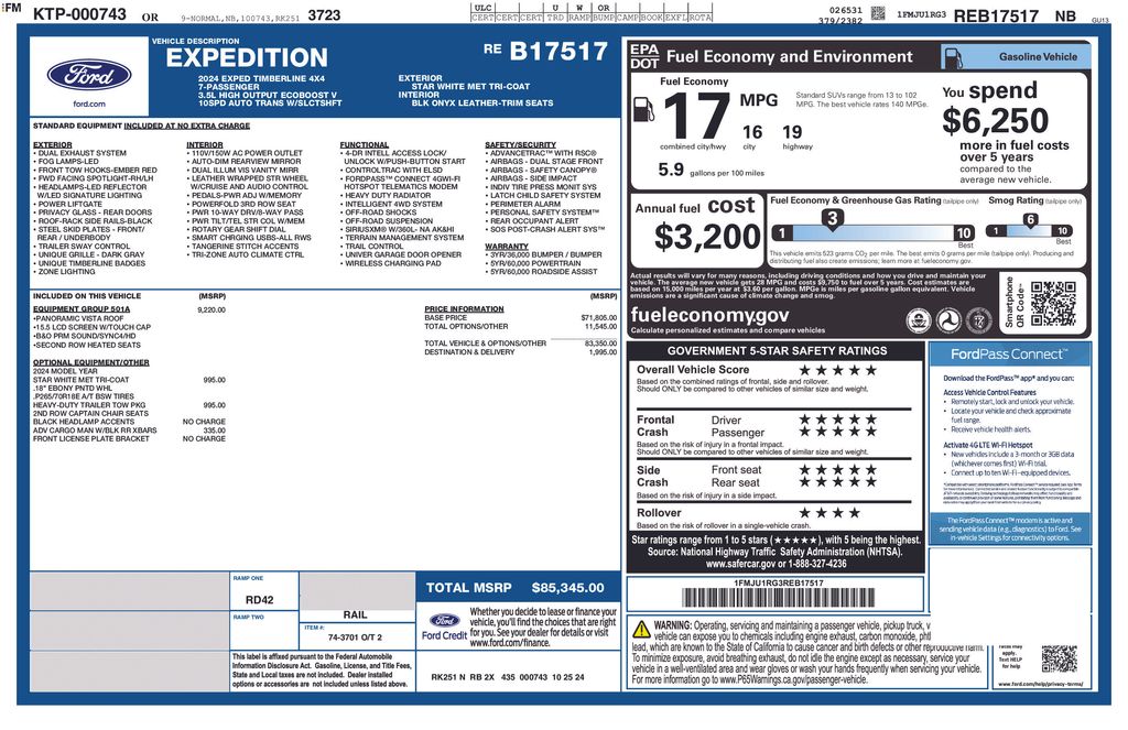 2024 Ford Expedition Timberline