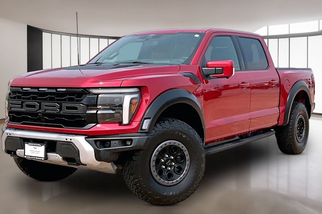 Red Metallic 2025 Ford F-150 Pickup Truck Four-Wheel Drive Automatic