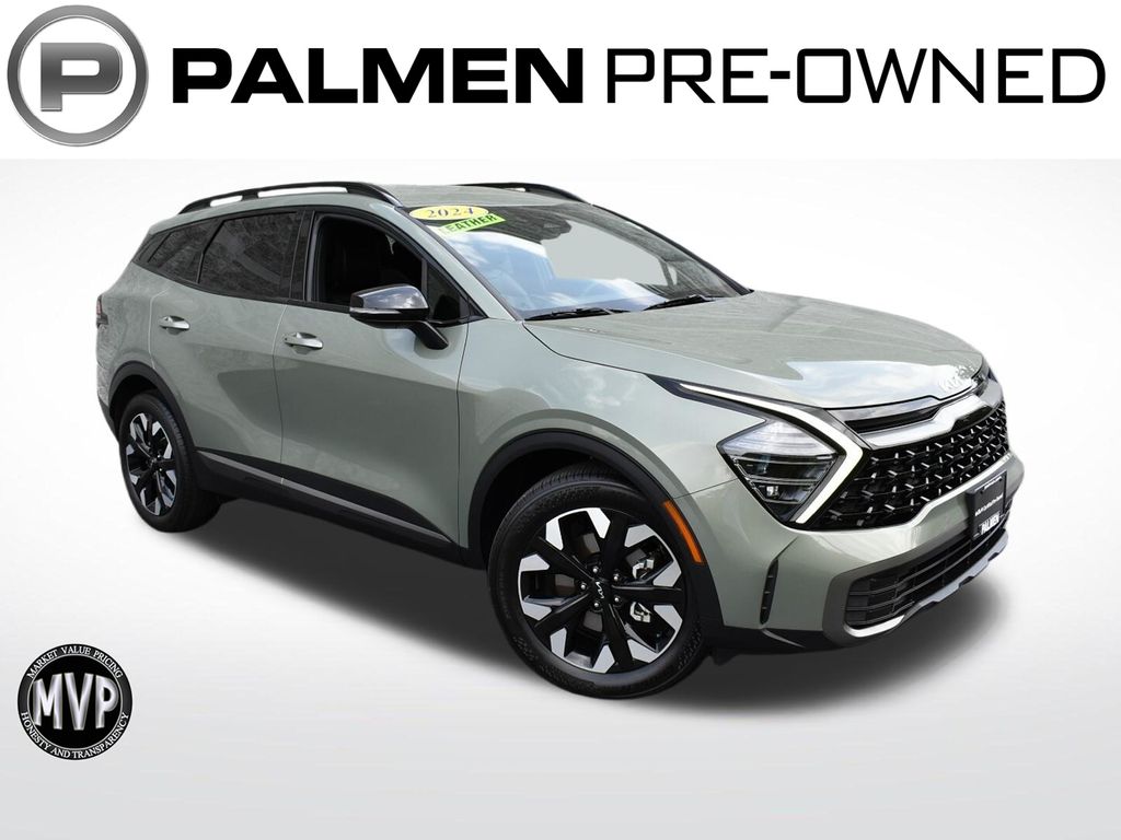 Jungle Green 2024 Kia Sportage SUV / Crossover All-Wheel Drive 8-Speed Automatic