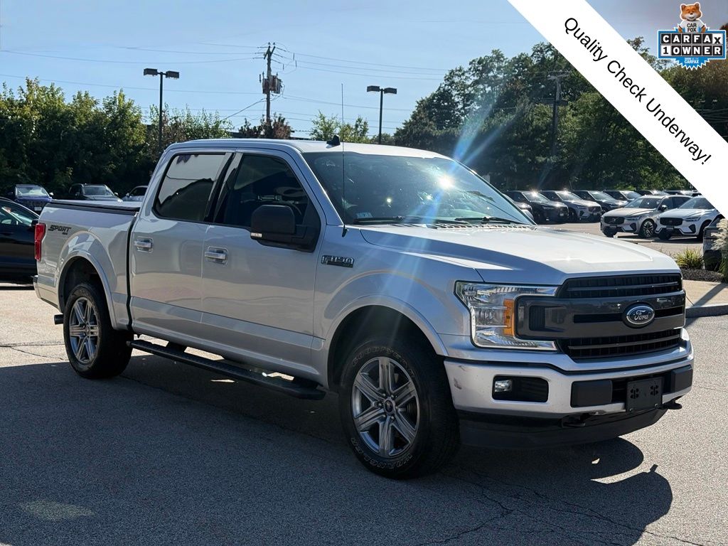 Ingot Silver Metallic 2019 Ford F-150 Pickup Truck Four-Wheel Drive Automatic