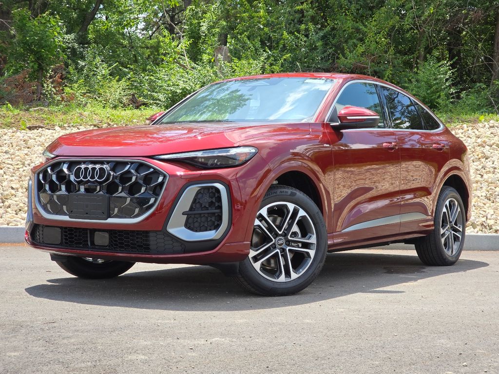 Grenadine Red Metallic 2026 Audi Q5 Sportback Sedan All-Wheel Drive 7-Speed Automatic