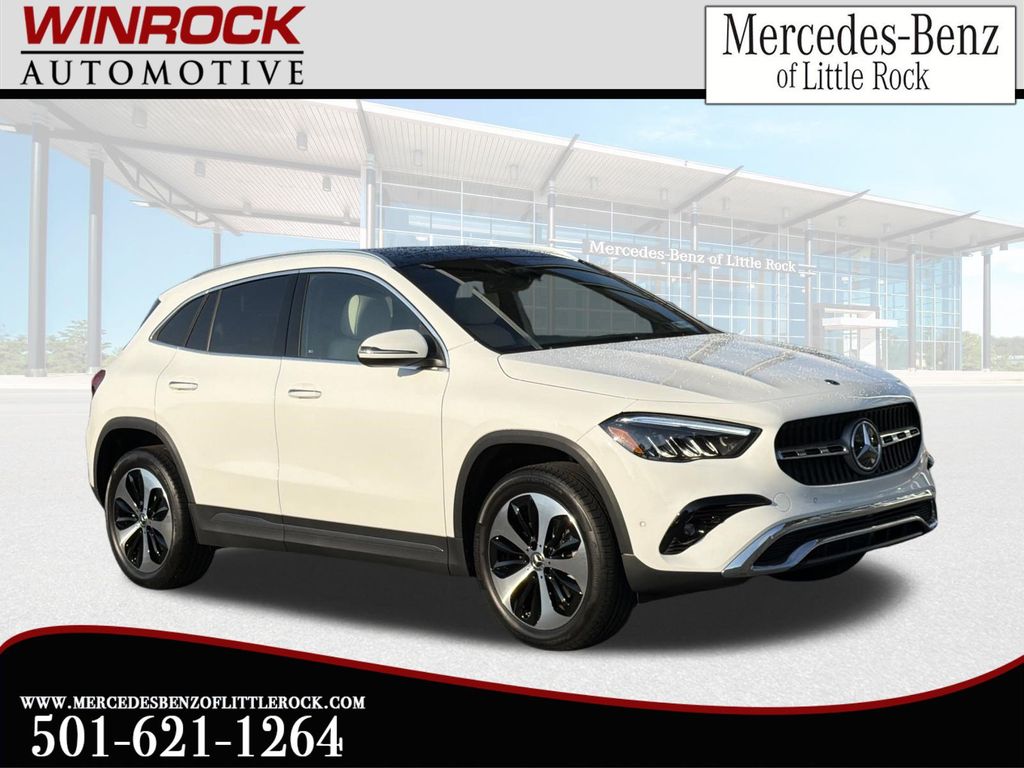 Polar White 2026 Mercedes-Benz GLA SUV / Crossover All-Wheel Drive 8-Speed Dual Clutch