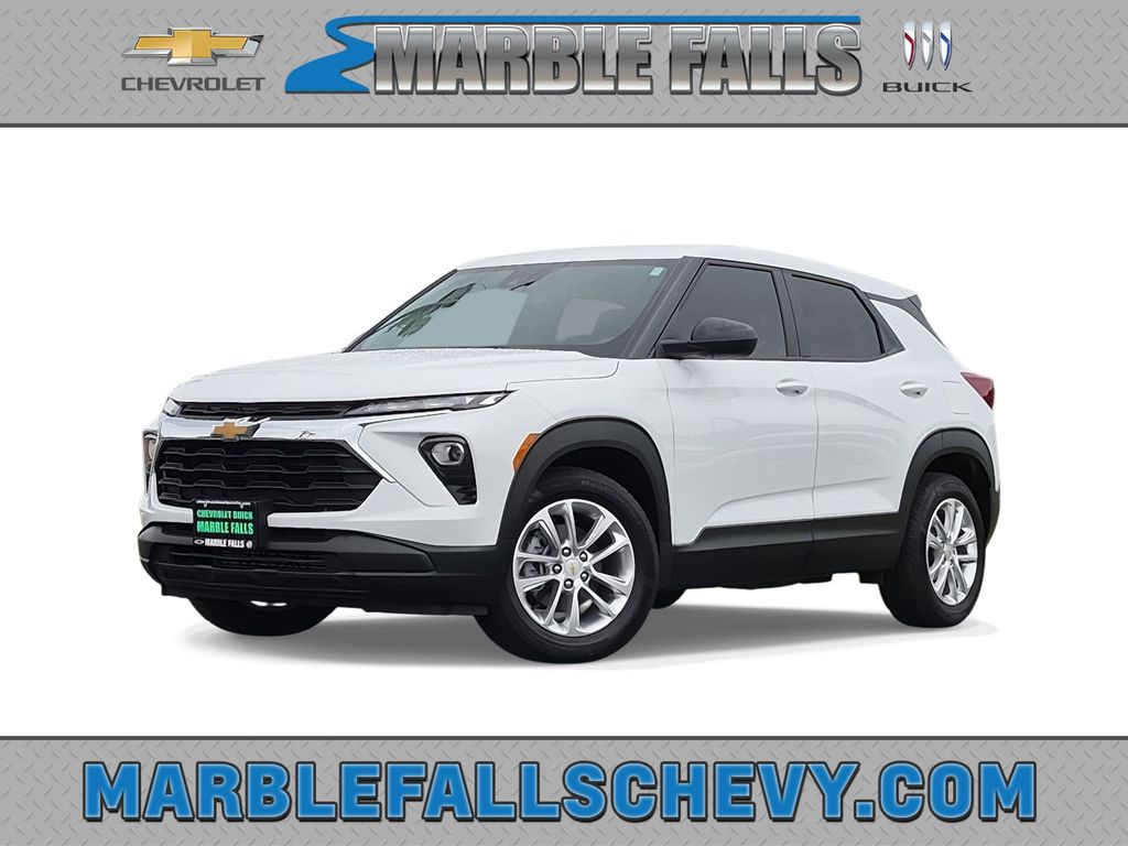 Summit White 2025 Chevrolet Trailblazer SUV / Crossover Front-Wheel Drive Continuously Variable Transmission