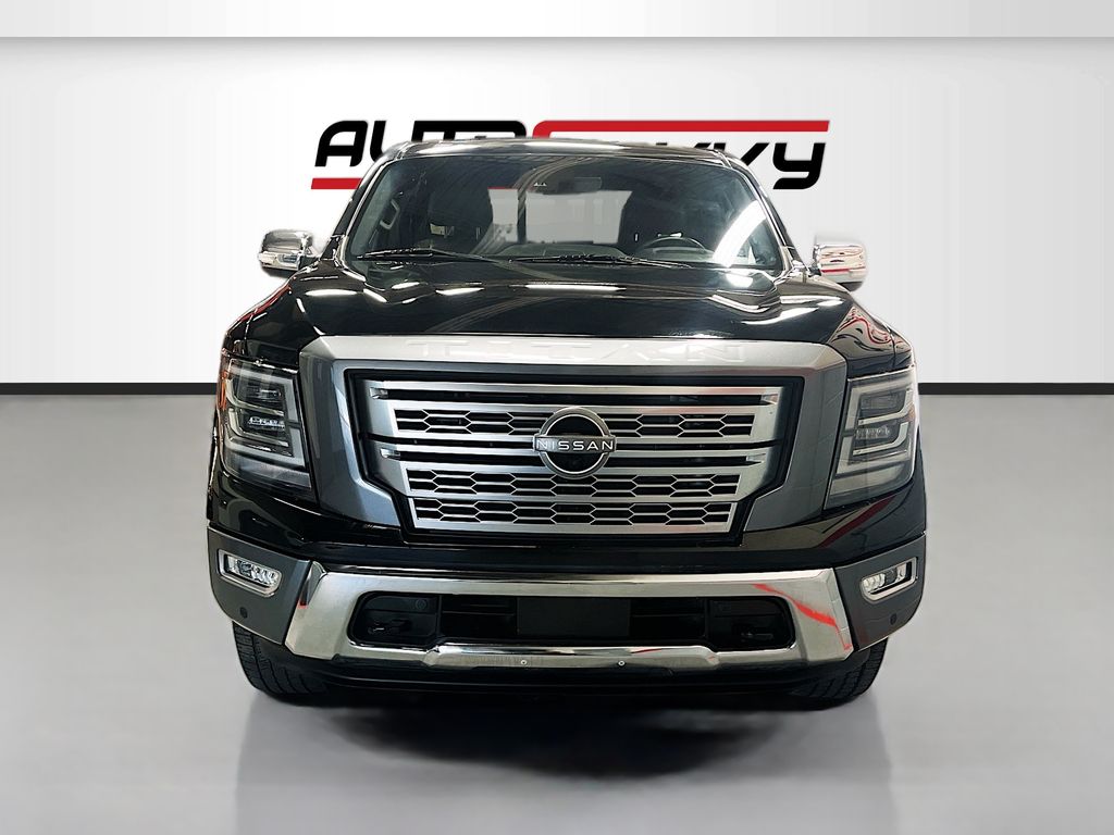 Used 2024 Super Black Nissan Platinum Reserve image 2