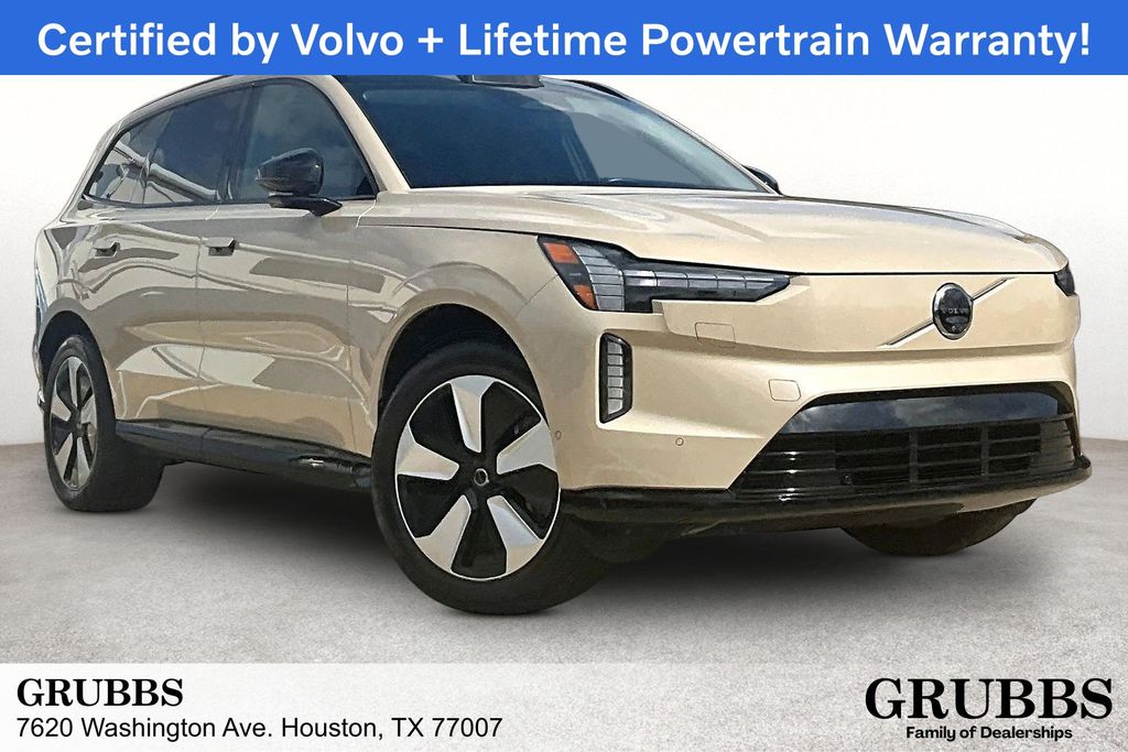 Sand Dune 2025 Volvo EX90 Twin Performance Plus 7-Passenger eAWD SUV / Crossover All-Wheel Drive 1-Speed Automatic