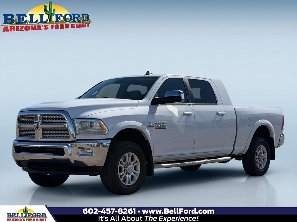 Bright White Clearcoat 2014 RAM 3500 Pickup Truck Four-Wheel Drive 6-Speed Automatic