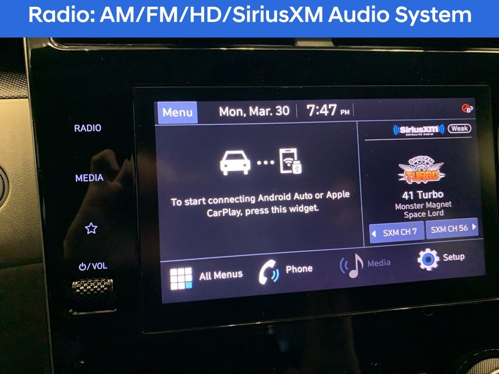 Certified Used 2023 Blue Hyundai SEL image 8