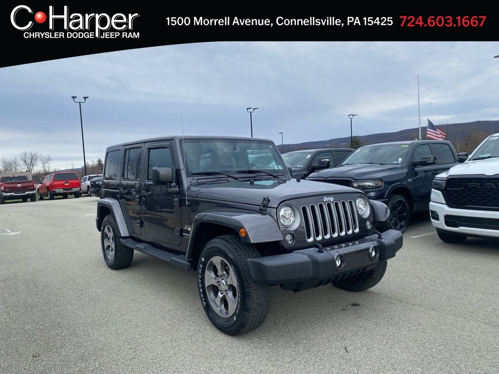2018 Jeep Wrangler JK Unlimited Sahara 4WD