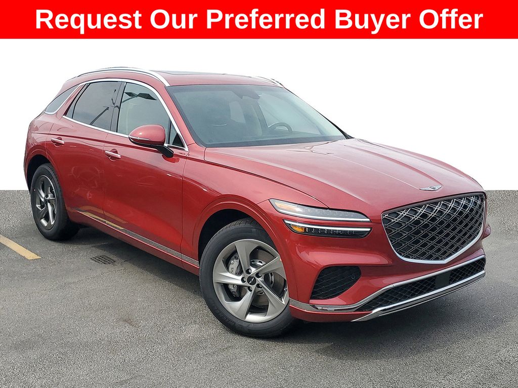Mauna Red 2026 Genesis GV70 2.5T Select AWD SUV / Crossover All-Wheel Drive 8-Speed Automatic