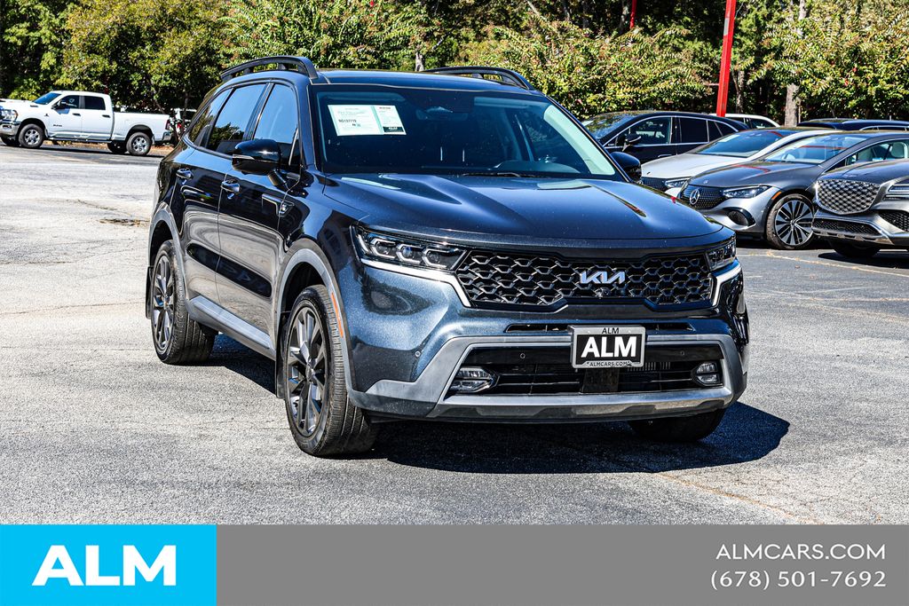 Used 2022 Gray Kia X-Line SX Prestige image 4