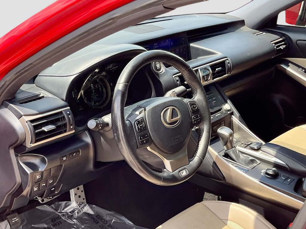 2019 Lexus IS 350 Red at Westside Lexus