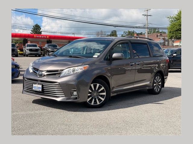 Predawn Gray Mica 2020 Toyota Sienna Minivan All-Wheel Drive 8-Speed Automatic