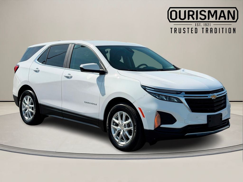 Summit White 2024 Chevrolet Equinox LT FWD with 1LT SUV / Crossover Front-Wheel Drive 6-Speed Automatic Overdrive