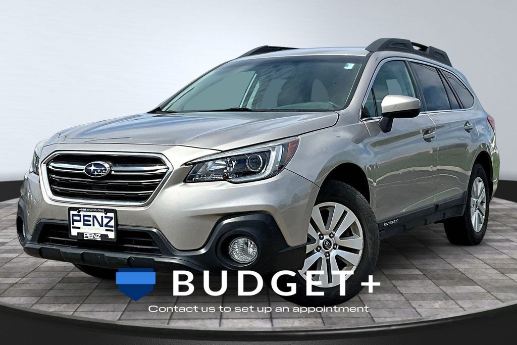Gray (Tungsten Metallic) 2018 Subaru Outback 2.5i Premium AWD Wagon All-Wheel Drive Continuously Variable Transmission