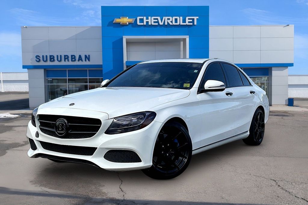 Black 2018 Mercedes-Benz C-Class C 300 Sedan RWD Sedan Rear-Wheel Drive 9-Speed Automatic