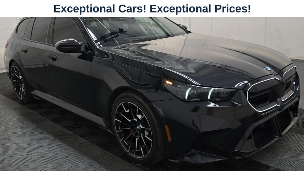 Black Metallic 2025 BMW M5 Touring AWD Wagon All-Wheel Drive 8-Speed Automatic