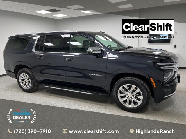 Dark Ash Metallic 2025 Chevrolet Suburban SUV / Crossover Four-Wheel Drive 10-Speed Automatic