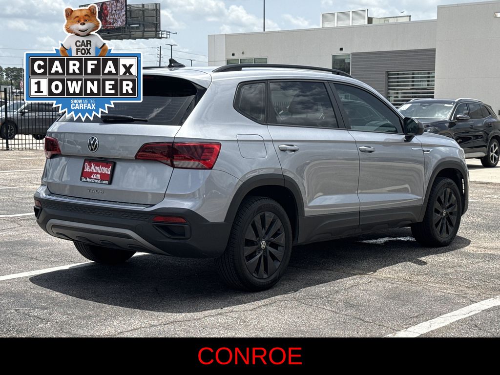 2023 Volkswagen Taos 1.5T S Silver at Classic Elite Chevrolet Sugar Land