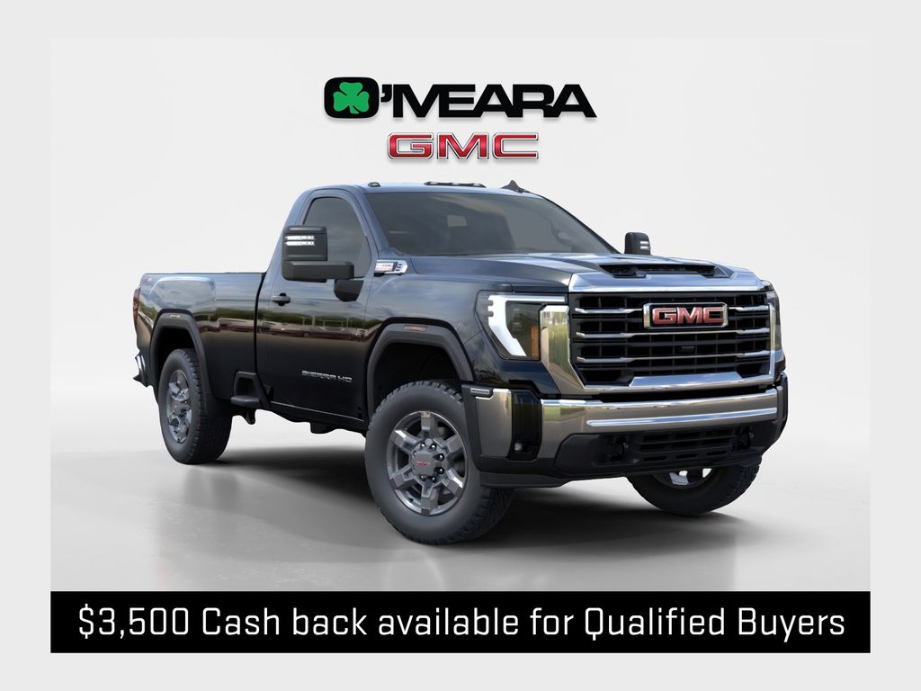 Onyx Black 2026 GMC Sierra 3500HD Pickup Truck Four-Wheel Drive Automatic