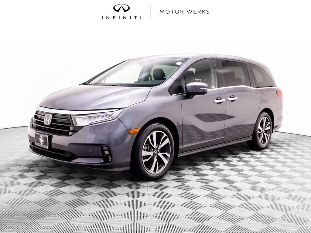 Gray (Modern Steel Metallic) 2023 Honda Odyssey Minivan Front-Wheel Drive Automatic