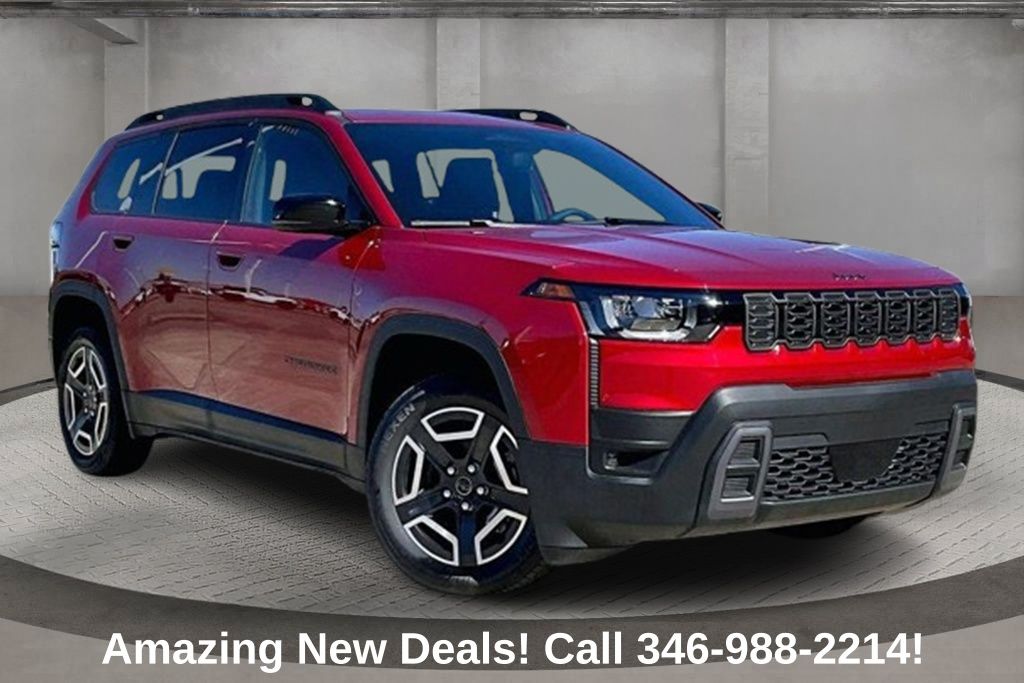Red Hot Pearlcoat 2026 Jeep Cherokee SUV / Crossover Four-Wheel Drive Continuously Variable Transmission
