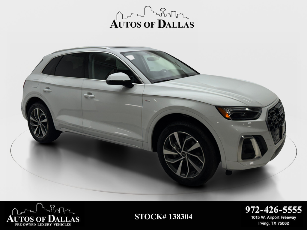 Glacier White 2023 Audi Q5 quattro Premium S Line 45 TFSI SUV / Crossover All-Wheel Drive 7-Speed Automatic