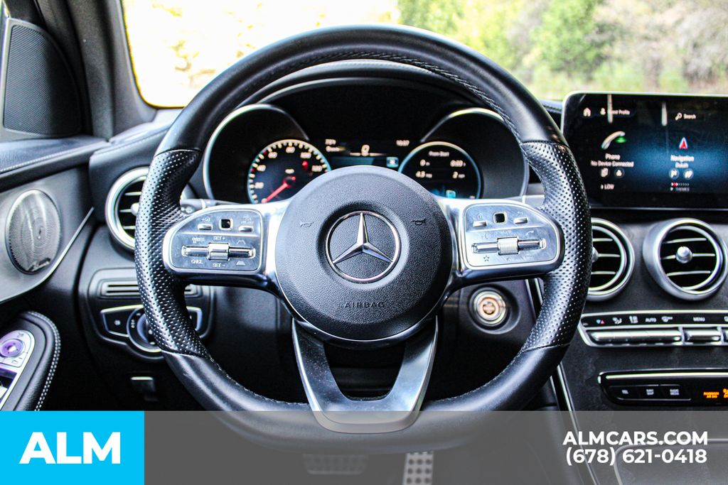 Used 2021 White Mercedes-Benz GLC 300 Coupe image 24