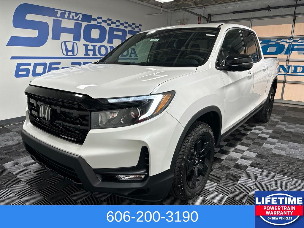 Platinum White Pearl 2026 Honda Ridgeline Pickup Truck All-Wheel Drive 9-Speed Automatic