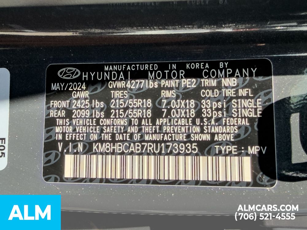 Used 2024 Gray Hyundai SEL image 23