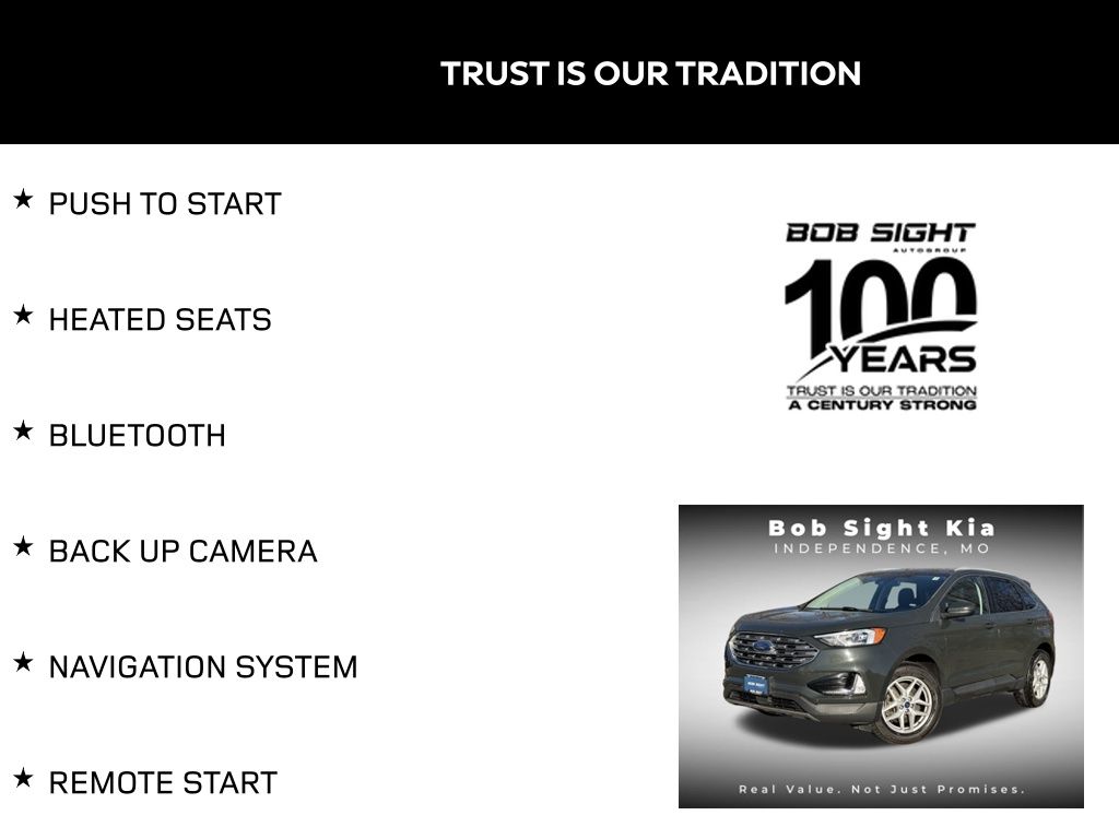 Used 2022 Ford Edge SEL with VIN 2FMPK4J90NBA24409 for sale in Kansas City