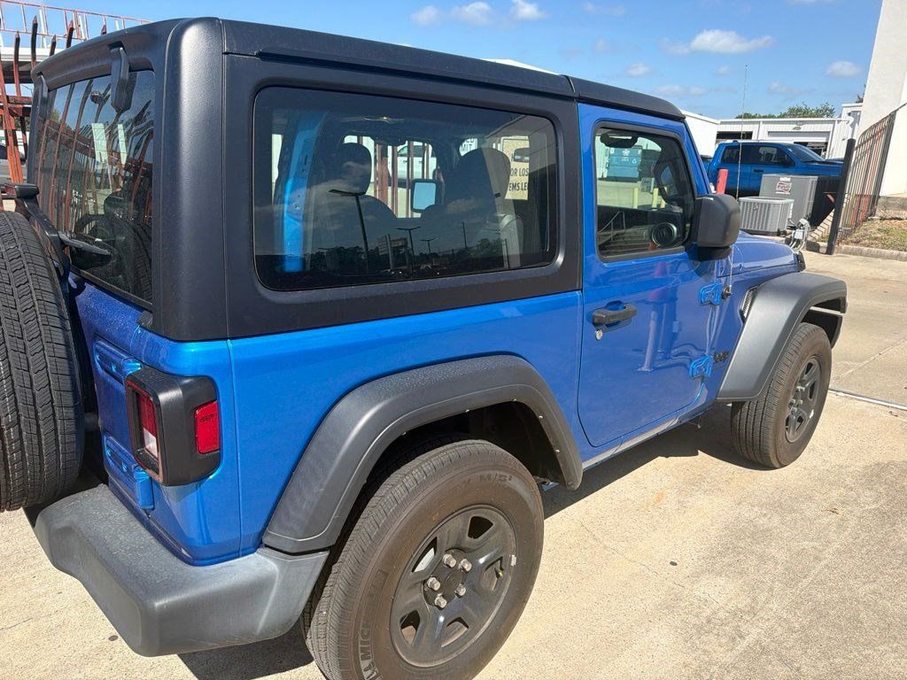 2022 Jeep Wrangler Sport Blue at Bayway Chrysler Dodge Jeep Ram