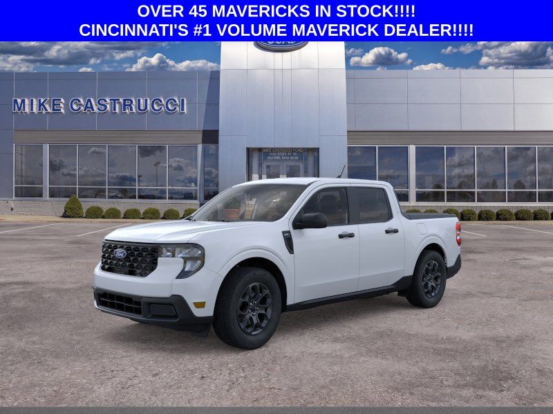 Space White Metallic 2026 Ford Maverick Pickup Truck Front-Wheel Drive Continuously Variable Transmission