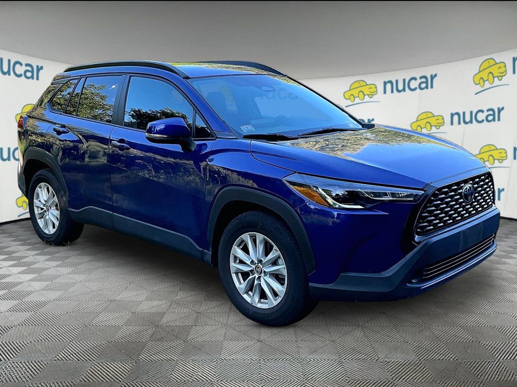 Blue 2024 Toyota Corolla Cross SUV / Crossover All-Wheel Drive Continuously Variable Transmission
