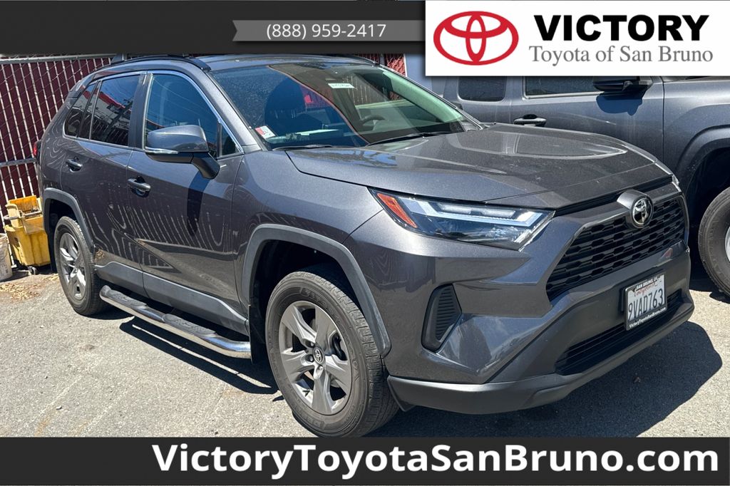 Magnetic Gray Metallic 2024 Toyota RAV4 SUV / Crossover All-Wheel Drive 8-Speed Automatic