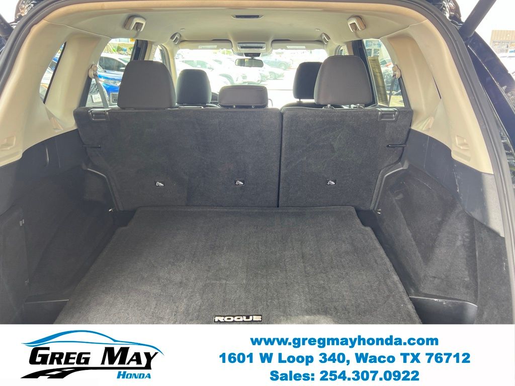 2024 Nissan Rogue SV Black at Greg May Honda
