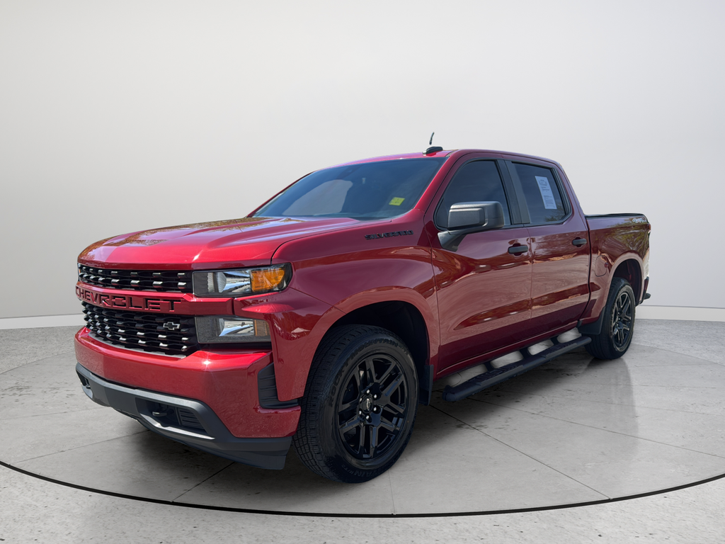Used 2022 Chevrolet Silverado 1500 LTD Custom 4D Crew Cab