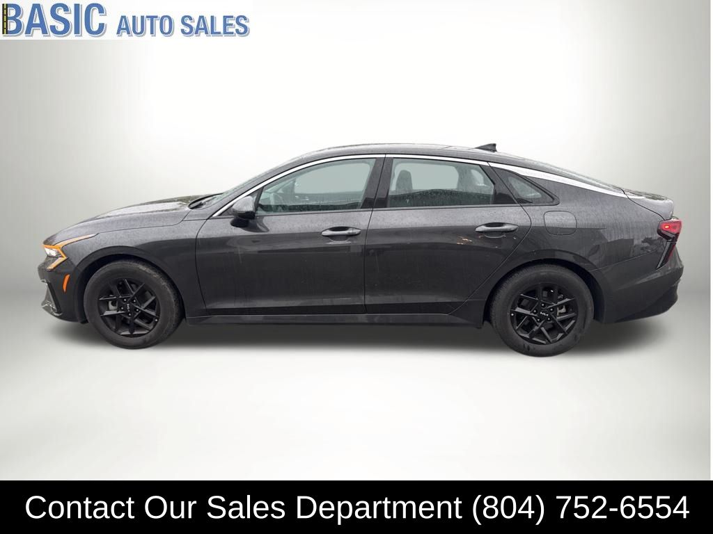 Interstellar Gray 2025 Kia K5 LXS FWD Sedan Front-Wheel Drive 8-Speed Automatic