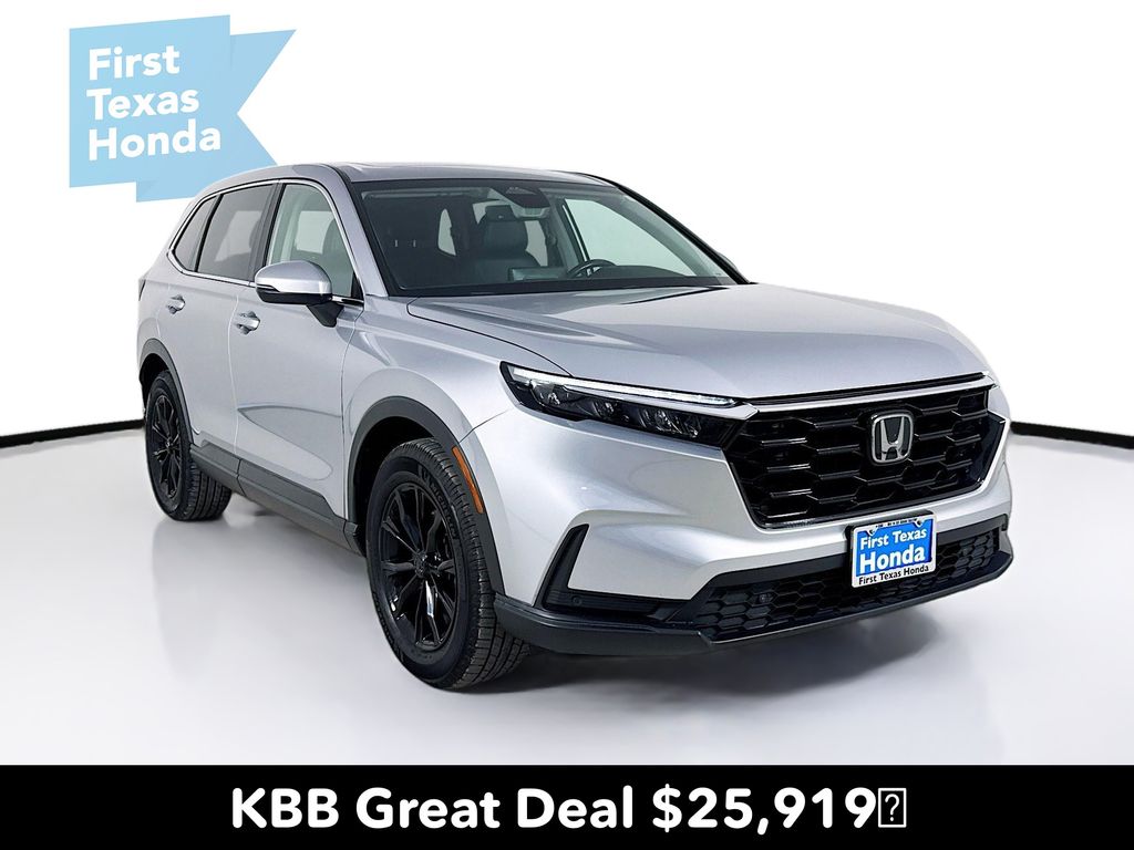 Silver 2023 Honda CR-V EX-L AWD SUV / Crossover All-Wheel Drive Continuously Variable Transmission