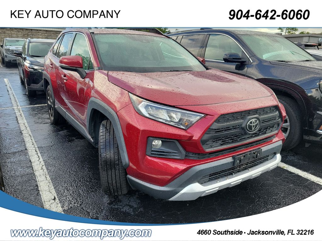 Pearl 2019 Toyota RAV4 SUV / Crossover All-Wheel Drive 8-Speed Automatic