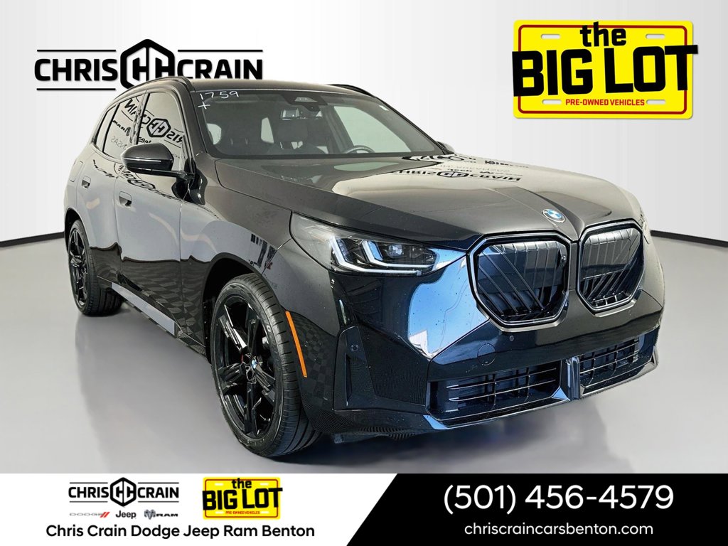 Black Sapphire Metallic 2025 BMW X3 SUV / Crossover All-Wheel Drive 8-Speed Automatic