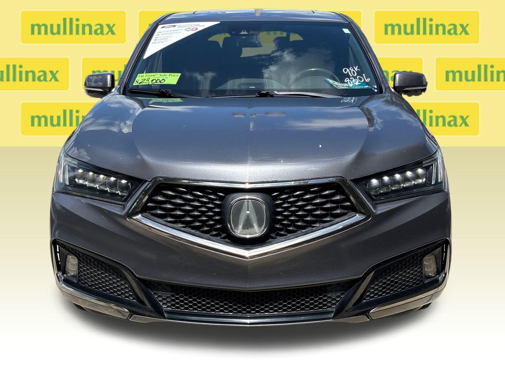 Used 2019 Gray Acura 3.5L Technology Pkg w/A-Spec Pkg image 14