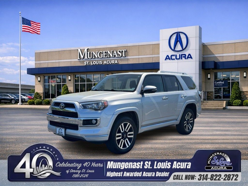 Classic Silver Metallic 2019 Toyota 4Runner Limited 4WD SUV / Crossover All-Wheel Drive Automatic