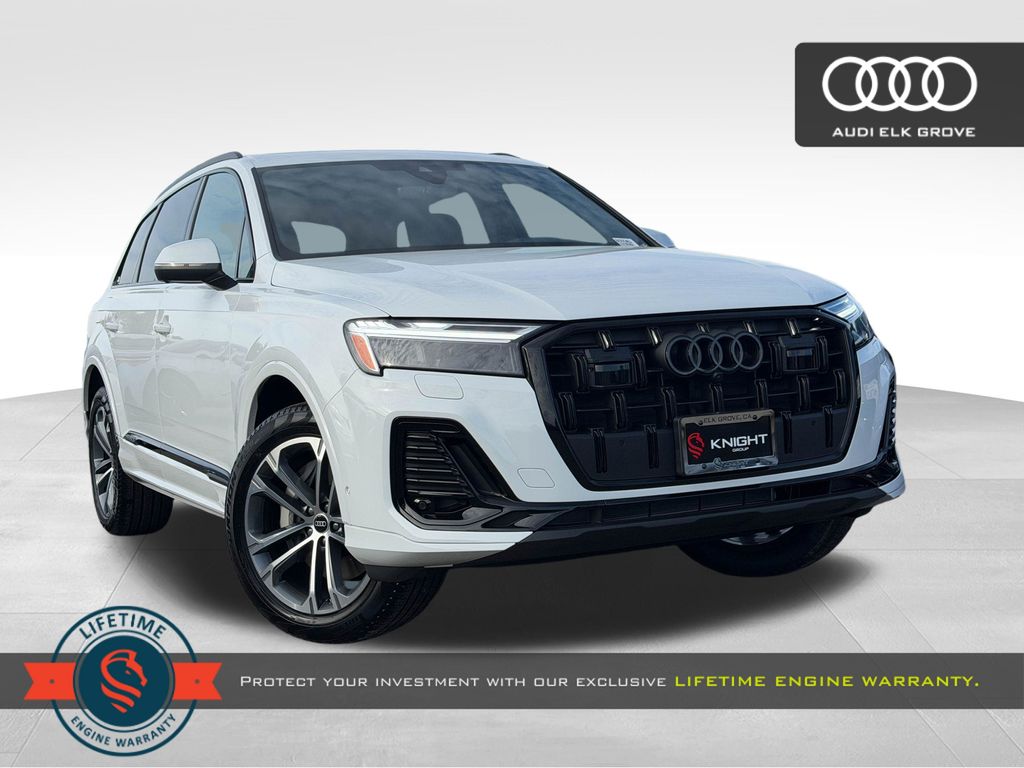 Glacier White Metallic 2026 Audi Q7 SUV / Crossover All-Wheel Drive 8-Speed Automatic