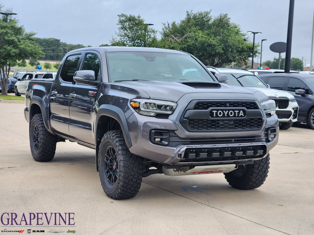 Magnetic Gray Metallic 2021 Toyota Tacoma Pickup Truck Four-Wheel Drive 6-Speed Automatic