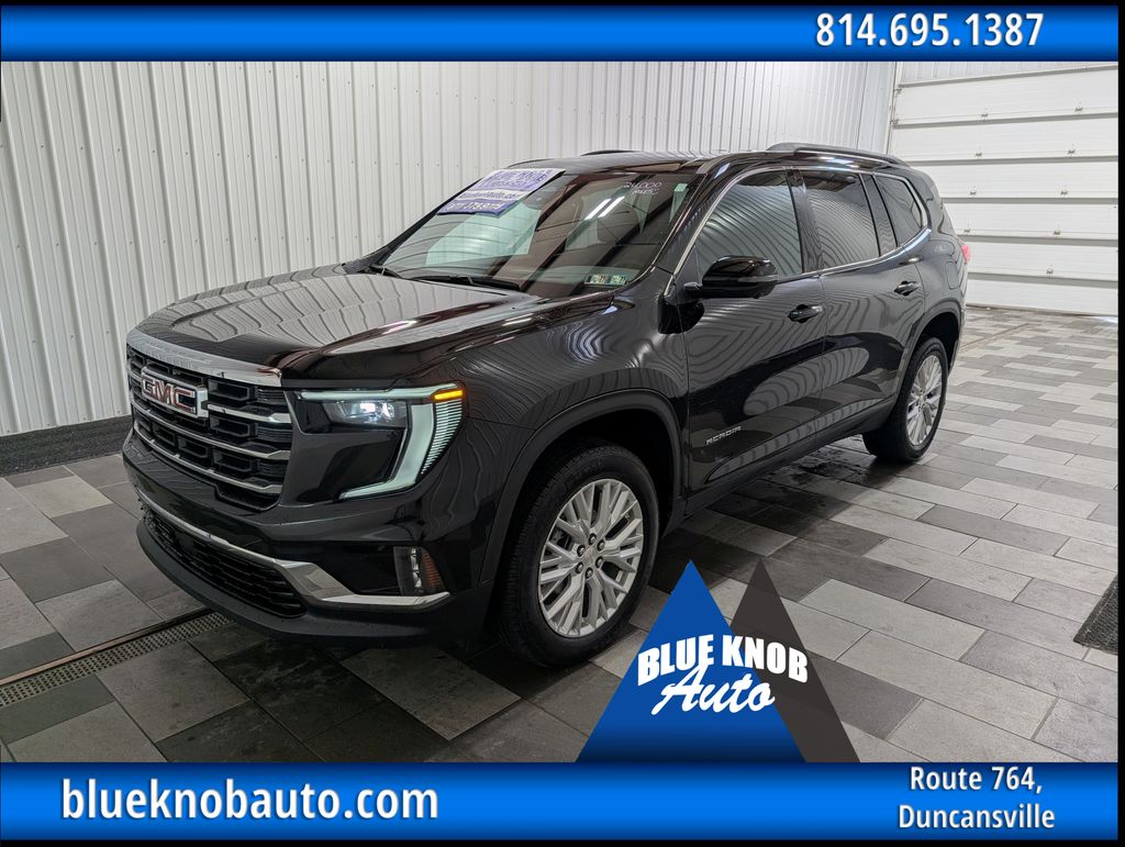 Black (Ebony Twilight Metallic) 2026 GMC Acadia SUV / Crossover Four-Wheel Drive 8-Speed Automatic