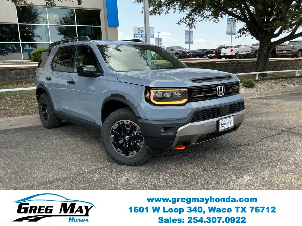 2026 Honda Passport TrailSport Elite Gray at Greg May Honda
