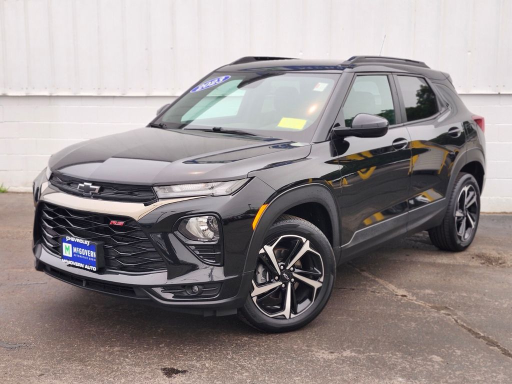 Mosaic Black Metallic 2023 Chevrolet Trailblazer SUV / Crossover Four-Wheel Drive 9-Speed Automatic