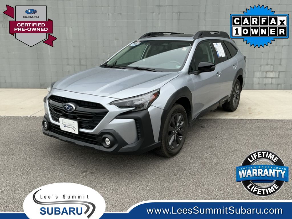 Ice Silver Metallic 2025 Subaru Outback Onyx Edition AWD SUV / Crossover All-Wheel Drive Continuously Variable Transmission