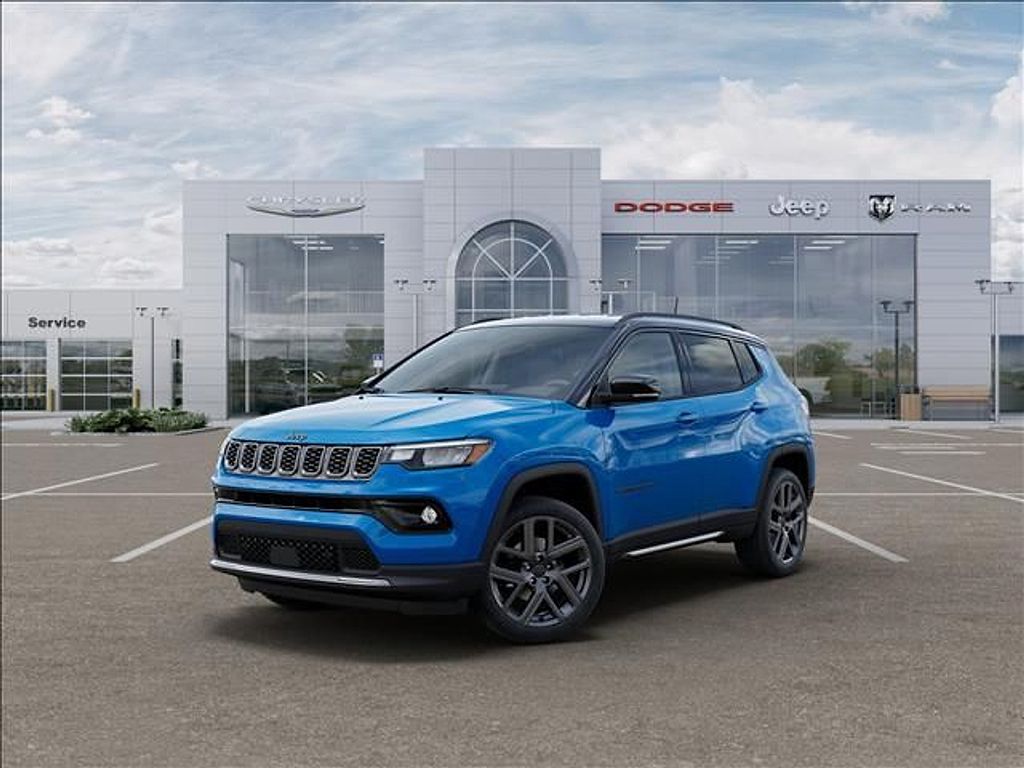 Hydro Blue Pearlcoat 2026 Jeep Compass Limited 4WD SUV / Crossover Four-Wheel Drive 8-Speed Automatic