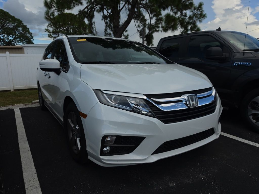 Platinum White Pearl 2020 Honda Odyssey Minivan Front-Wheel Drive Automatic